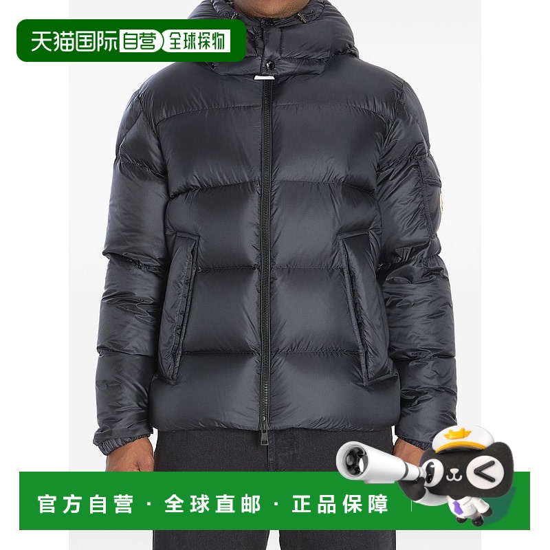 1h可退 MONCLER 男士羽绒服 1A00158597XQ999 AW2025 黑色