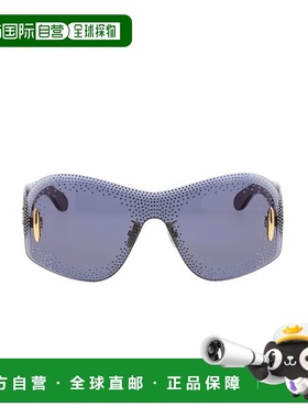 LOEWE 女士眼镜 LW4167US90V CO 罗意威 蓝色徽标太阳镜