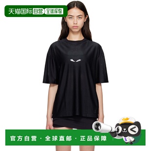 1h可退 潮奢 On 女士 黑色 FKA twigs 联名镂空运动上装 1UF10120