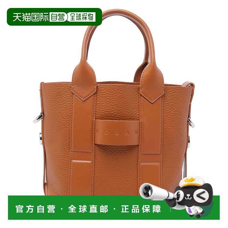1h可退 HOGAN 女士手提包 KBW01OA0100UH9S003 AW2025 棕色托特包