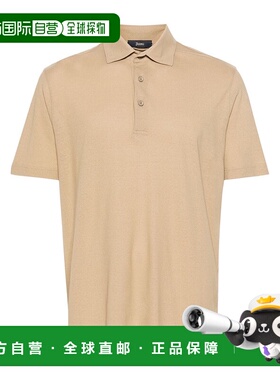 HERNO 男士T恤 JPL00115U520052000SABBIA SS2024短袖