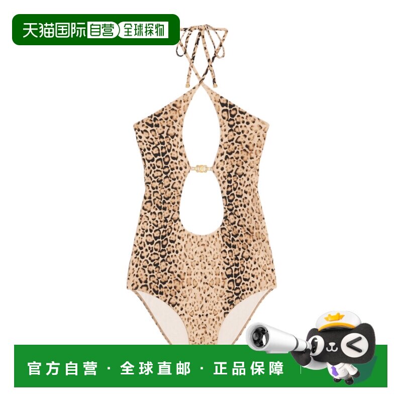 1h可退 CELINE 女士泳装 2Z693260Y19LE SS2025 花色 豹纹连体泳