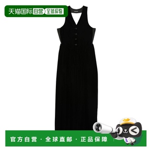 Armani Emporio 安普里奥 阿玛尼 黑色真丝连衣 1h可退 女士 潮奢