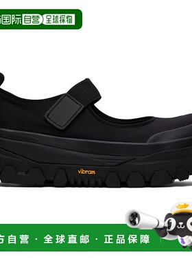 1h可退 潮奢 Tom Ford 汤姆 福特 女士 黑色 Strap Mary Jane 拖