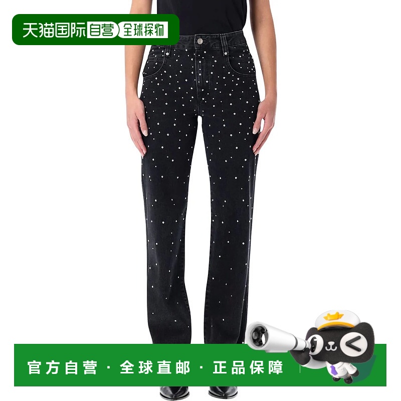 1h可退 ISABEL MARANT ÉTOILE 女士牛仔裤 25APA0617FAC3H02E01BK