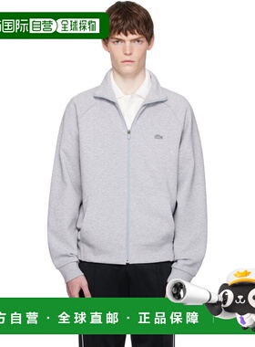 1h可退 潮奢 Lacoste 法国鳄鱼 男士 灰色 Double Faced Jersey Z