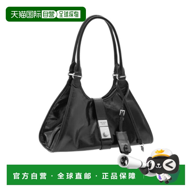 1h可退 PRADA 女士手提包 1BG5632CYRVOOOF0002 SS2025 黑色