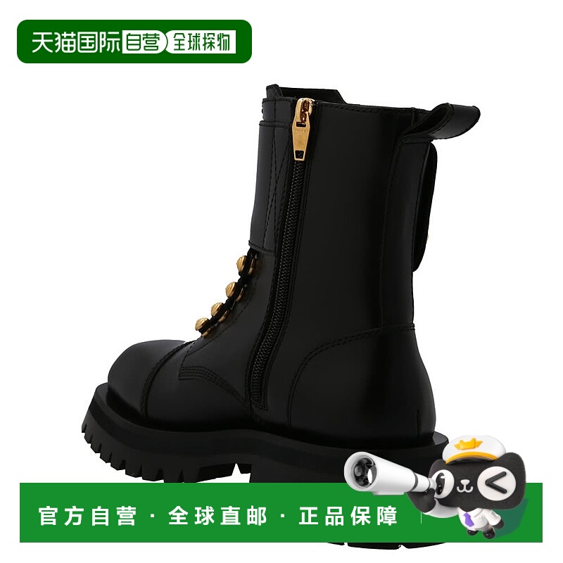 1h可退 BALMAIN 女士靴子 YN1TC785LVIT0PA SS2023 黑色 Leather
