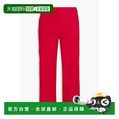 1h可退 潮奢 THEORY 希尔瑞 女士 Terena 亚麻混纺直筒裤 M020320