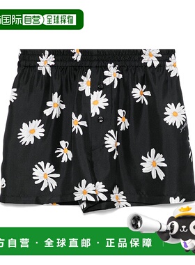 1h可退 潮奢 Moschino 莫斯奇诺 女士 黑色 All Over Daisy Print