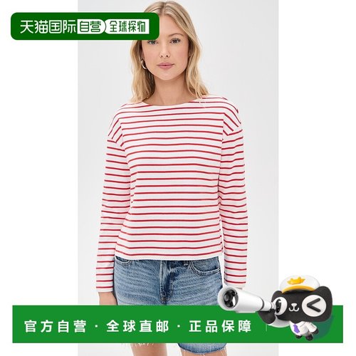 1h可退 潮奢 Rails 女士 Macy 上衣条纹