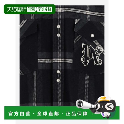PALM ANGELS 男士衬衫 PMES023R24FAB0011103 SS2024
