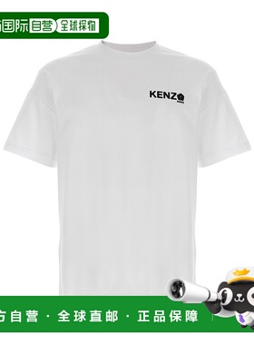 KENZO 男士T恤 FF55TS4894SG01 SS2025 白色 短袖T恤