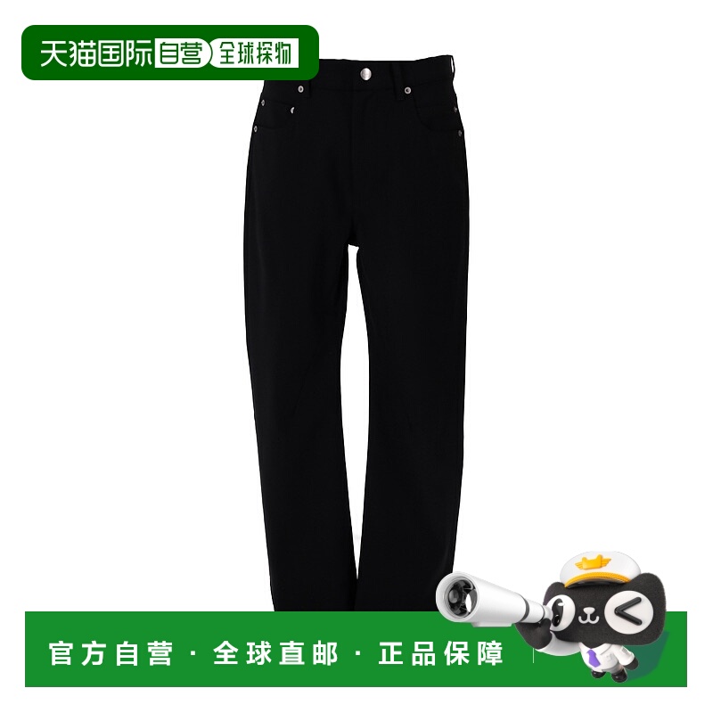 RICK OWENS 女士休闲裤 RP01E7324ZL09 AW2025 黑色