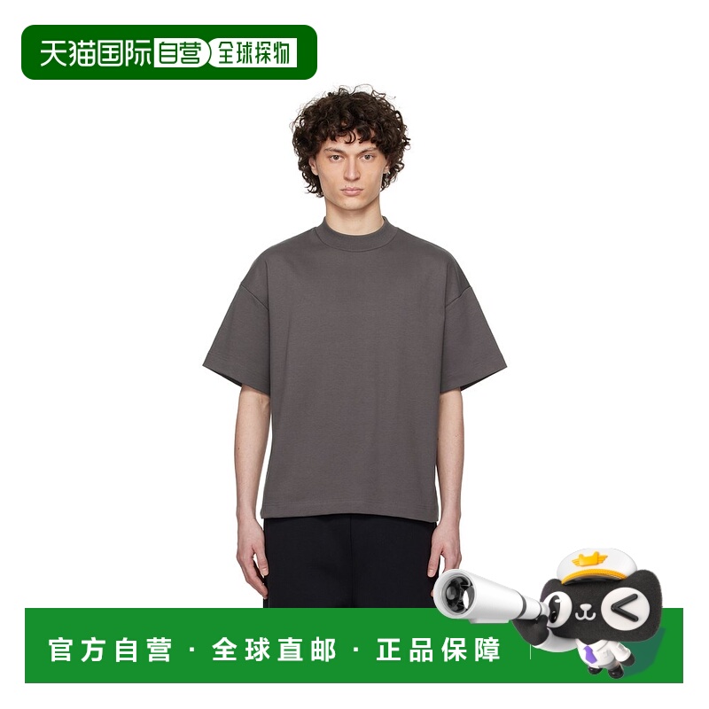 1h可退 潮奢 Seventh 男士 灰色 Heavyweight T 恤 SVT024