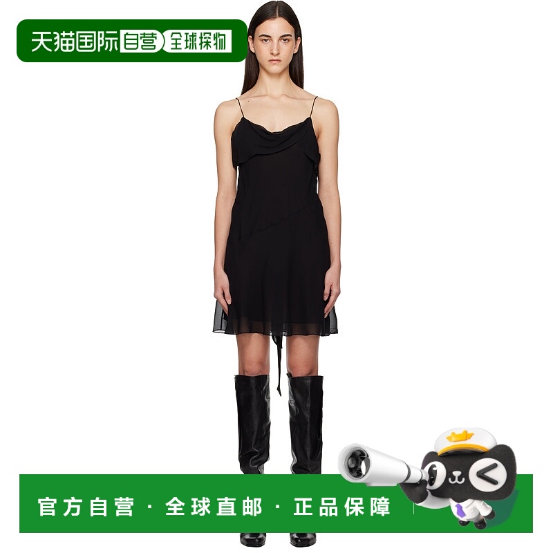 1h可退 潮奢 Acne Studios 艾克妮 女士 黑色连衣裙 A20843