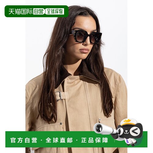 PRADA 女士太阳镜 0PR15WS03890A7 CO 黑色 