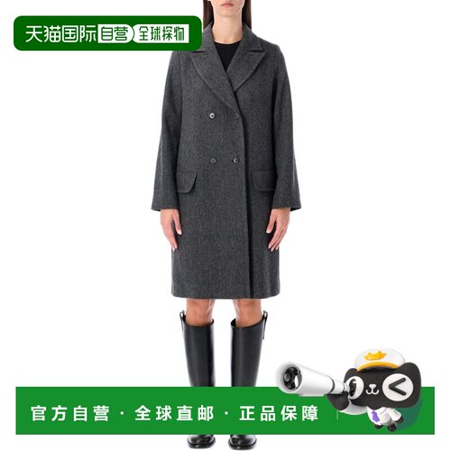 A.P.C. 女士外套 25AF01545WOARALAD AW2025 灰色 A.P.C. Ginny w