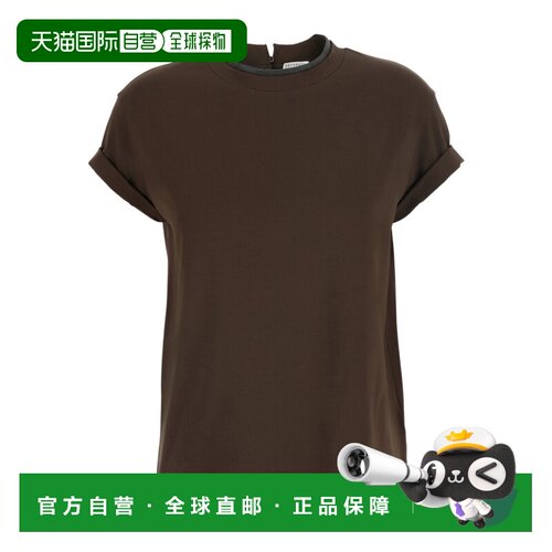 BRUNELLO CUCINELLI 女士T恤 MPT18BD200C4211 AW2026短袖