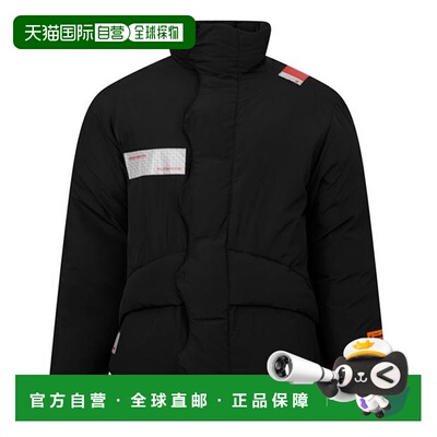 1h可退 潮奢 Heron Preston 男士 Logo拼布带里衬大衣