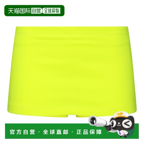 1h可退 BALENCIAGA 女士半身裙 794545TOV297204 AW2024 黄色