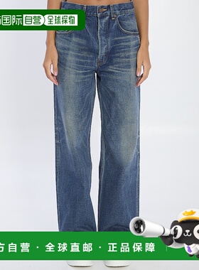 CELINE 女士牛仔裤 RP09W930F07DU AW2025 蓝色 Wide-leg jeans