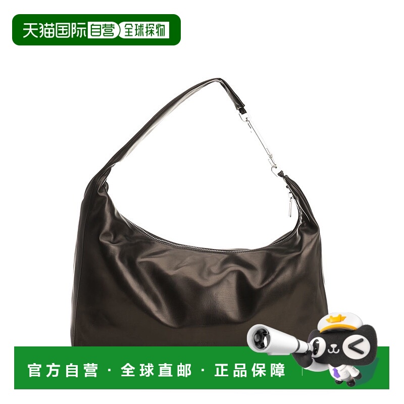 1h可退 RICK OWENS 女士单肩包 RA02E0728LCA09 AW2025 黑色