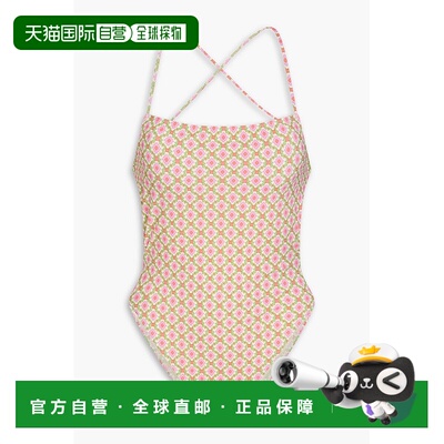 1h可退 潮奢 Tory Burch 托里 伯奇 女士 印花泳衣 81972ONEPIECE
