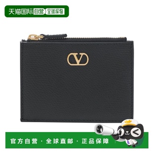 VALENTINO 女士钱包 8W2P0AK9SNP0NO SS2026 黑色 COIN PURSE CAR