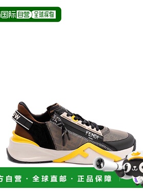 FENDI 男士运动鞋 7E1392AQ6DF1R78-0 SS2025 黑色 Fendi Sneaker