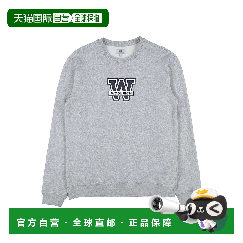 1h可退 潮奢 Woolrich 沃尔里奇 男童 卫衣童装 grey灰色 舒适时