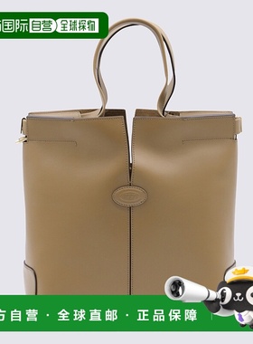 TOD'S 女士手提包 XBWDBMAT200RORS411 AW2025 单肩包托特包驼色