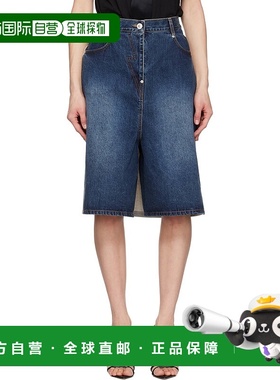 1h可退 潮奢 Pushbutton 女士 蓝色 Hybrid Regular 裙裤 PB25100