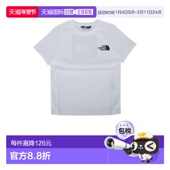 AW2025 THE 白色北面 男童T恤 NF0A8EFNFN41 NORTH FACE