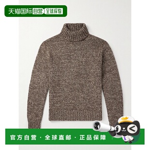 1h可退 潮奢 RRL 拉夫 劳伦RRL 男士 羊毛棉麻混纺高领毛衣 78297