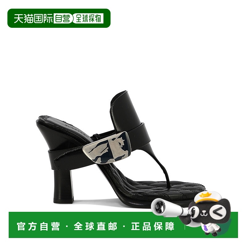 1h可退 BURBERRY 女士凉鞋 8085544BLACK AW2025 黑色 