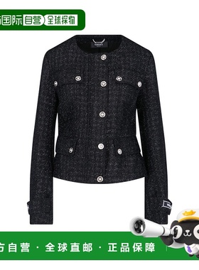 VERSACE 女士西服 10108571A065451B000 AW2023 黑色外套西装