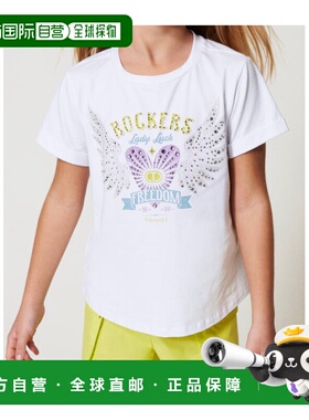 TWIN - SET 女童衬衫 251GJ248200808 SS2025 白色