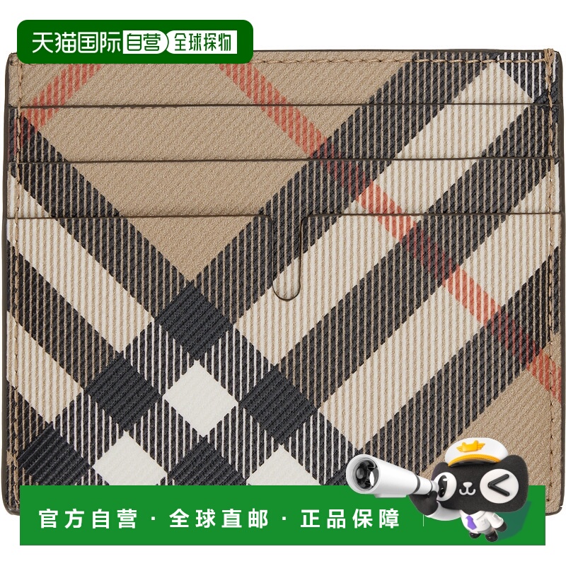 BURBERRY 男士钱包 81123051 AW2025 花色 MS Tall 卡包