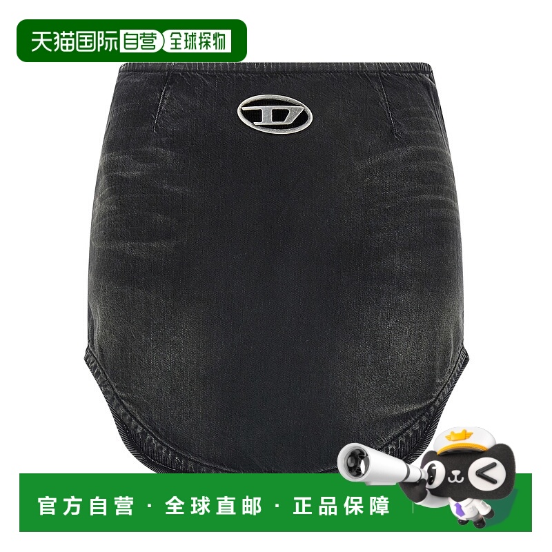 DIESEL 女士半身裙 A194020CEBC02 AW2025 黑色 Skirt
