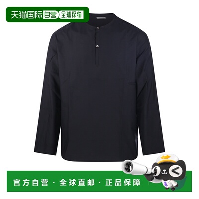 LEMAIRE 男士衬衫 OT0013LF1500BK998 SS2026 蓝色长袖