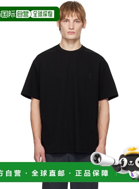 1h可退 潮奢 Wooyoungmi 吴阳米 男士 黑色 Swaying Flower Back