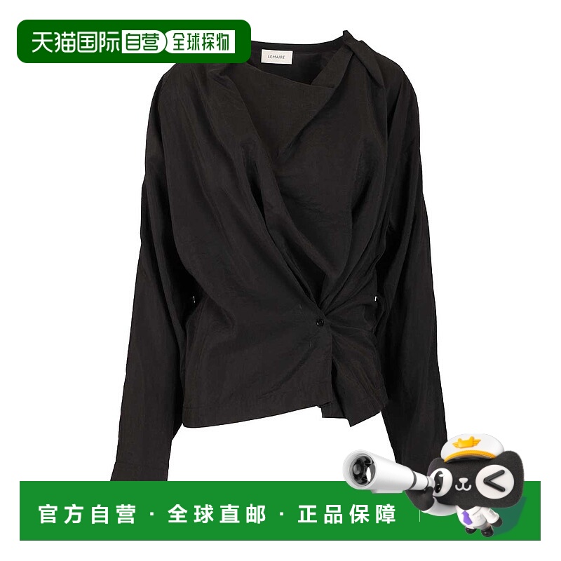 1h可退 LEMAIRE 女士针织衫 TO1081LF1308BK999 AW2025 黑色