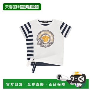 10090921A097066WC00T 女童T恤 SS2024 VERSACE YOUNG