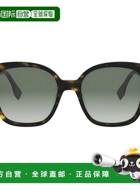 1h可退 FENDI 女士眼镜 19DL5CX0A17095 AW2026 棕色 Fendi Ff Di