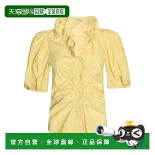 ISABEL MARANT 女士衬衫 HT0098FAA1I26I10LY SS2023短袖泡泡袖