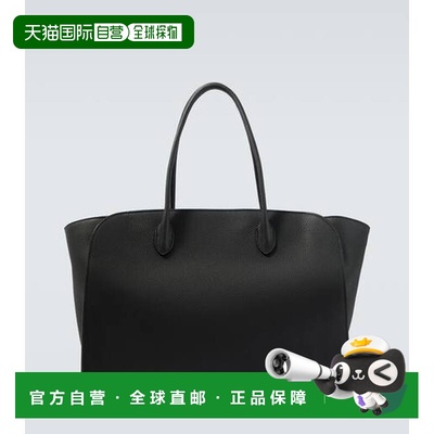 1h可退 潮奢 The Row 男士 Marlo 17 皮革手提包托特包单肩包