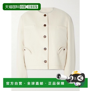 MILANO BLAZE 女士 Gliss GBS03CH 1h可退 羊毛混纺毛毡夹克 潮奢