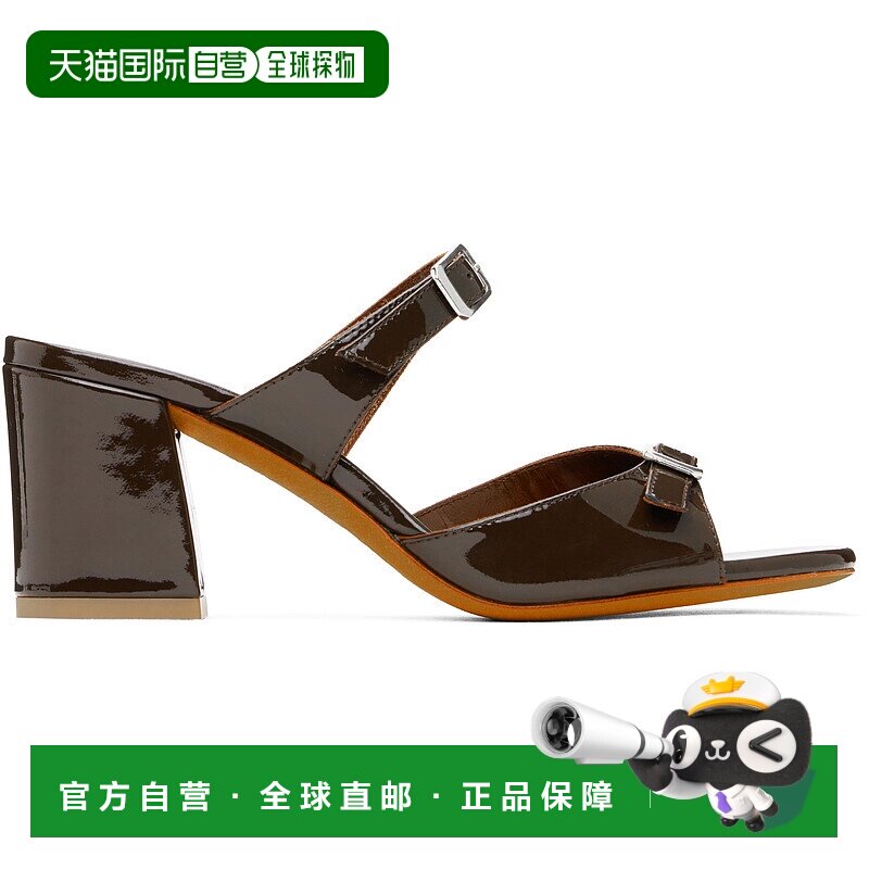 1h可退 潮奢 Maryam Nassir Zadeh 女士 棕色 Una 凉鞋 67