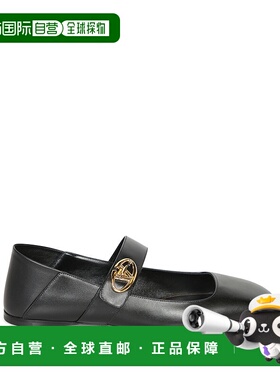 VALENTINO 女士芭蕾乐福鞋 5W2S0JV2EEY0NO AW2024 黑色玛丽珍鞋